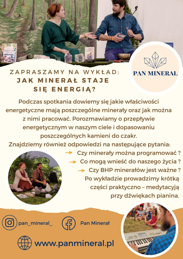 Jak minerał staje się energią - wykład
